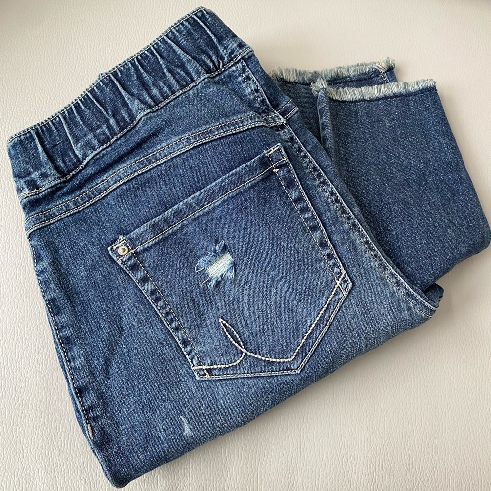 INC distressed jeans